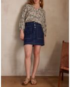 Promise Bl Blouse met roze opdruk