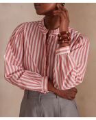 Chemisier Pierina Ch rayure geranium