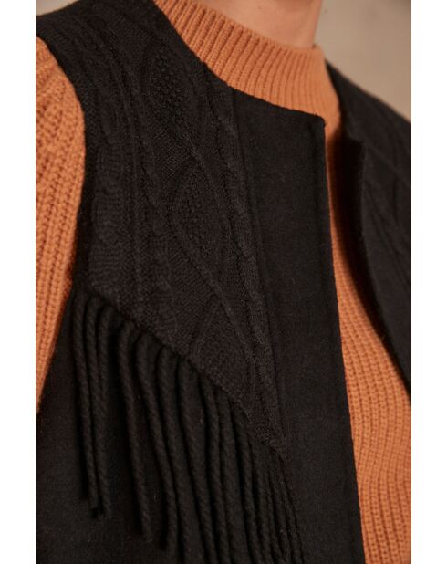 Veste Stan Gi Frange noir