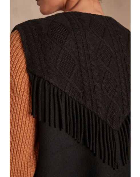 Veste Stan Gi Frange noir