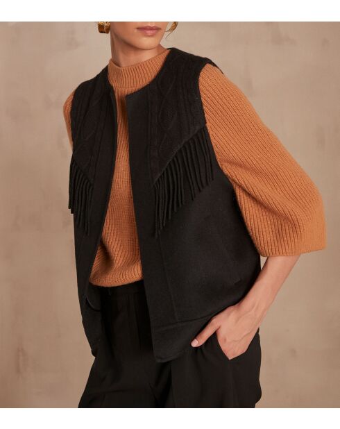 Veste Stan Gi Frange noir
