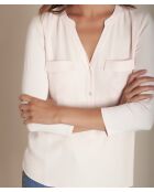 Genna Bis Bi Mat puderrosa Bluse