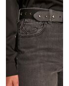 Anthrazitfarbene Hose Solene Mum