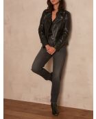 Anthrazitfarbene Hose Solene Mum