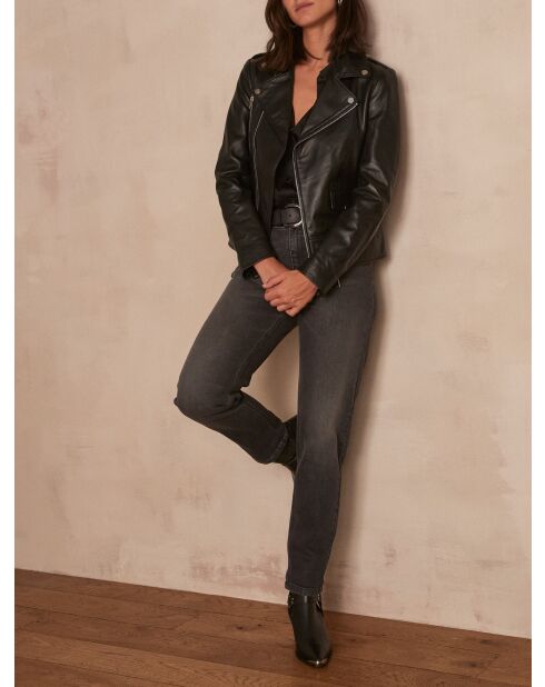 Anthrazitfarbene Hose Solene Mum