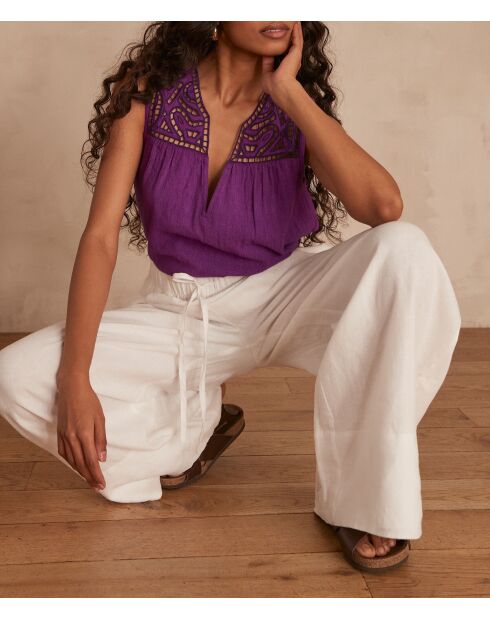 Clarita Top Violettes Top