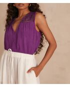 Clarita Top Violettes Top