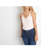 Tanktop met poedercoating Rosa