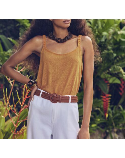 Canotta Patty Mordoré