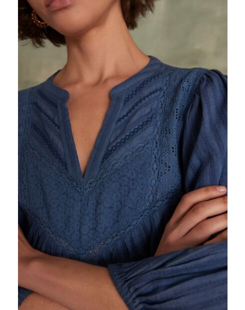 Carmela Bl schlichte, leicht gewaschene Bluse