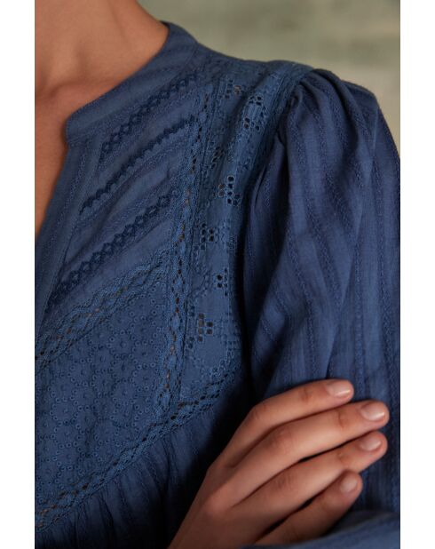 Carmela Bl schlichte, leicht gewaschene Bluse