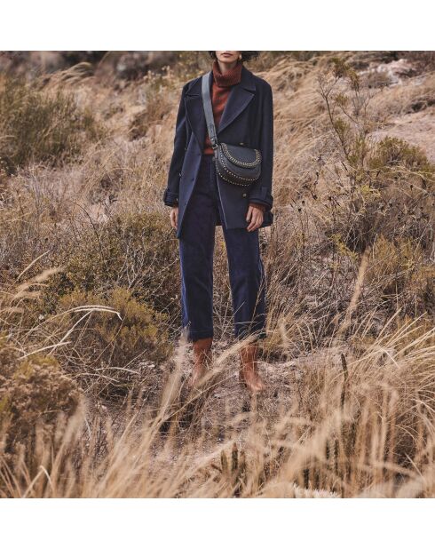 Fletcher Bis M anthrazitfarbener Mantel