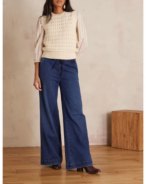 Pantalon Malo Jogging Denim indigo foncé