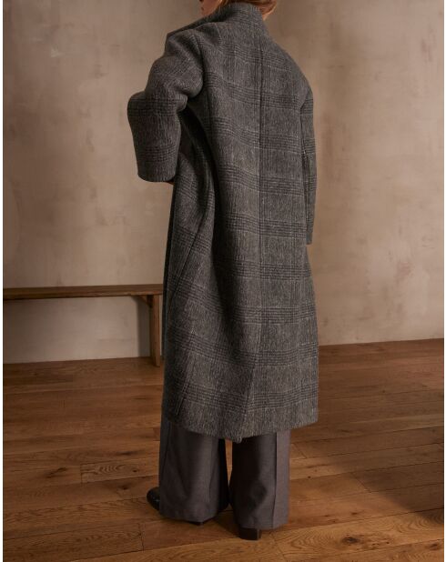 Ange M Fantasy Anthrazitfarbener Mantel