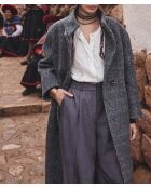 Ange M Fantasy Anthrazitfarbener Mantel