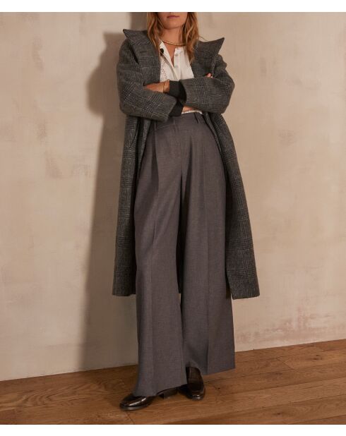 Ange M Fantasy Anthrazitfarbener Mantel