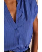 Phany Bl Uni lavendelbluse