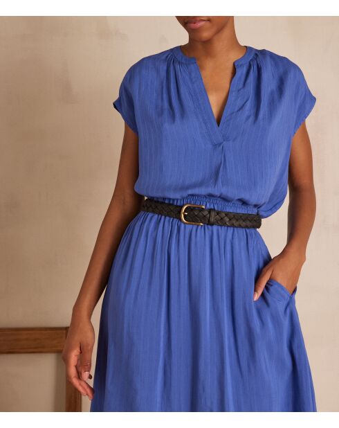 Phany Bl Uni lavendelbluse