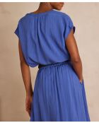 Phany Bl Uni lavendelbluse