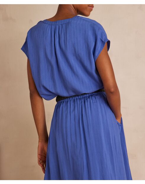 Phany Bl Uni lavendelbluse