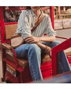 Chemisier Thomas bis Ch rayure emeraude clair