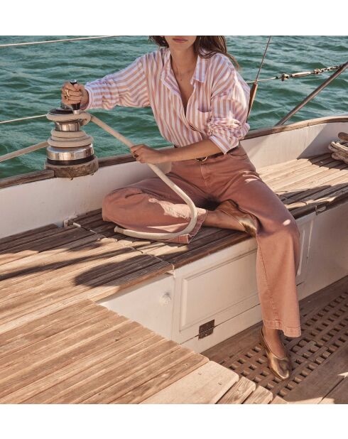 Sandy matroze overgeverfde broek