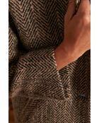 Faith M Fantasy Beiger Mantel