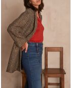 Faith M Fantasy Beiger Mantel