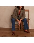 Faith M Fantasy Beiger Mantel