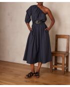 J Anthrazitbrauner Rock