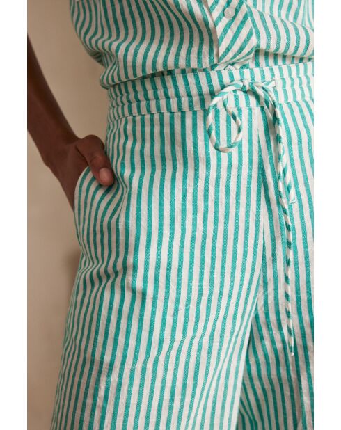 Prune P Stripe Engelse groene broek