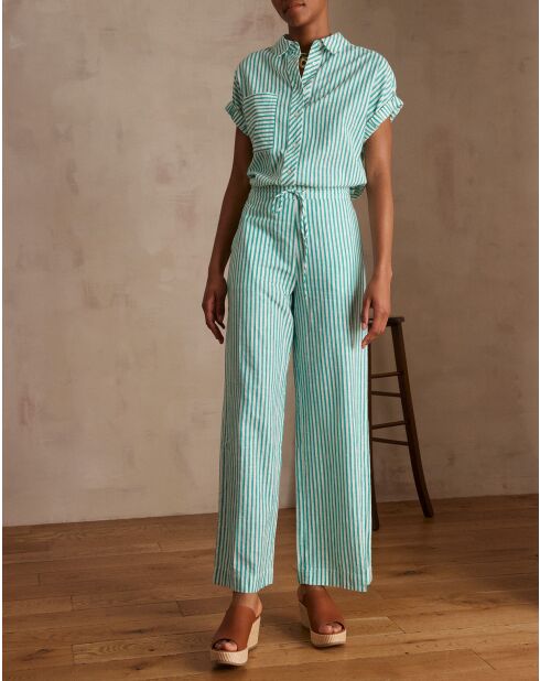 Prune P Stripe Engelse groene broek