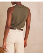 Bayron bis kaki tanktop