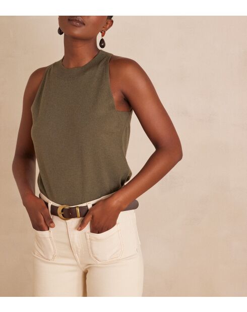 Bayron bis kaki tanktop