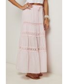 Jupe Anaya 100% Coton rose