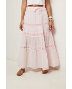 Jupe Anaya 100% Coton rose