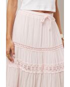 Jupe Anaya 100% Coton rose