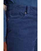 Lichtgewassen fluwelen broek Paddy P