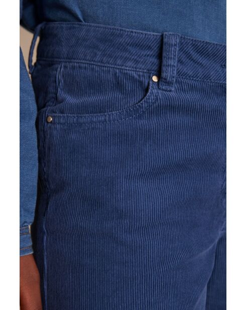 Lichtgewassen fluwelen broek Paddy P