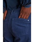 Lichtgewassen fluwelen broek Paddy P