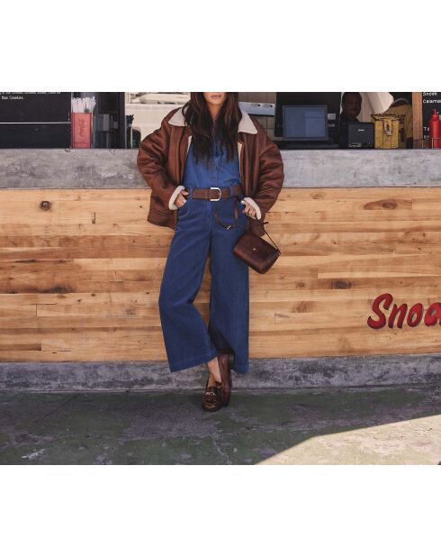 Lichtgewassen fluwelen broek Paddy P