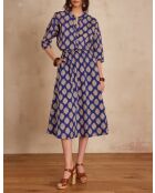 J Imp koningsblauwbruine rok