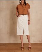 Birdy J weißer Jeansrock