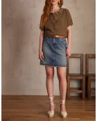 Lichtgewassen spijkerrok Julie J