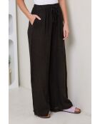 Pantalon Tessia 100% Lin noir