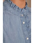 Blake Bl Light Jeansbluse mit verwaschenem Licht