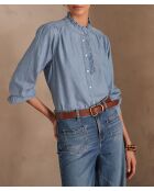 Blake Bl Light Jeansbluse mit verwaschenem Licht