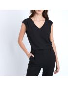 Neptune Ts bimattes schwarzes T-Shirt