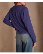 Sudadera Alicia azul royal