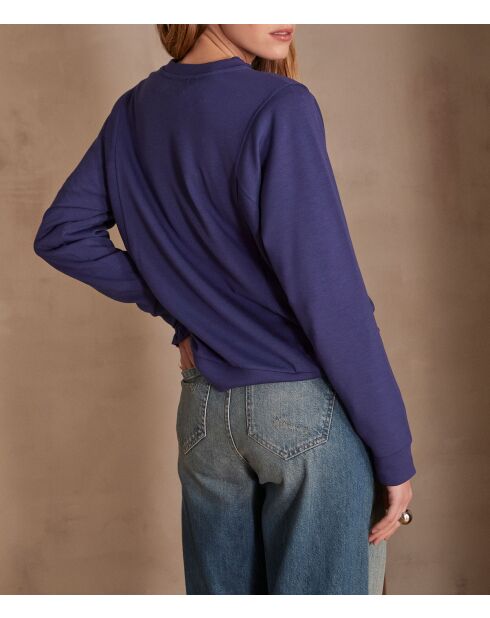 Sudadera Alicia azul royal